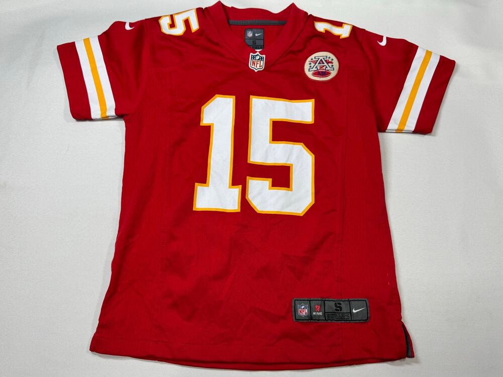 Nike Kansas City Chiefs Patrick Mahomes On The Field Red Jersey Size Small
